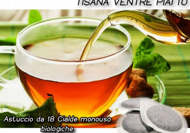 Tisana ventre piatto in comodissime cialde